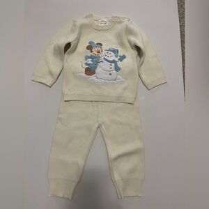 Disney Baby Mickey Mouse Sweater & Pants Set (12-18 Months)